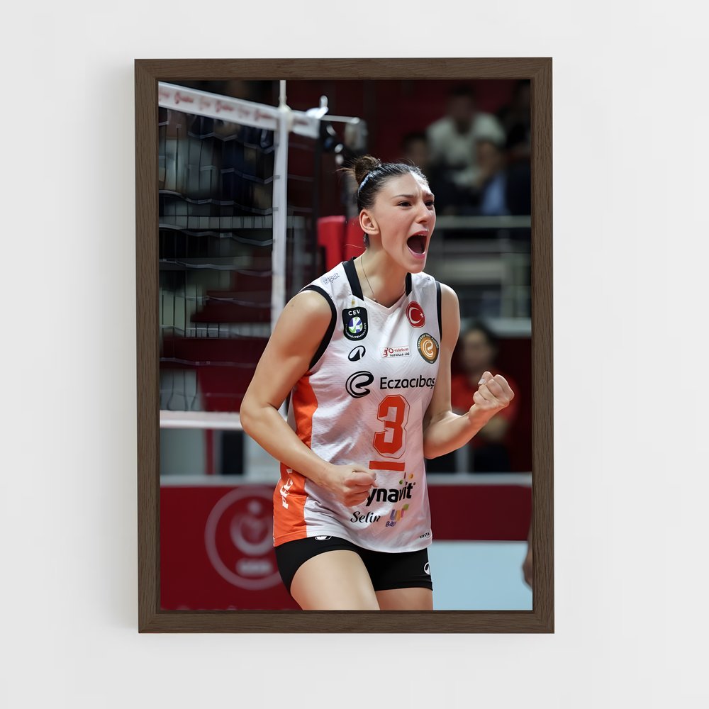 Poster Ace de la Célébration – affiche Volleyball (vue 5)